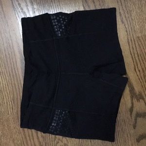 Black grip Lululemon shorts